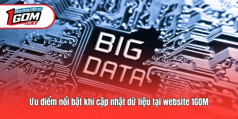 Ưu điểm nổi bật khi cập nhật dữ liệu tại website 1GOM